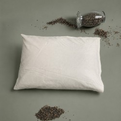 Handmade Buckwheat Pillow Neck Pain Relief – Adjustable Support – 5 Sizes