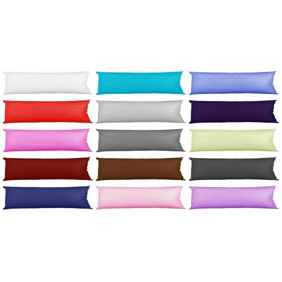 Bolster Pillows Orthopaedic with Free Case Cover Nursing Pregnancy all Colours
