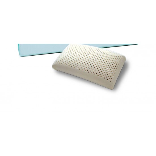 Natural latex premium bed pillow Orthopedic Head Neck Support standard size