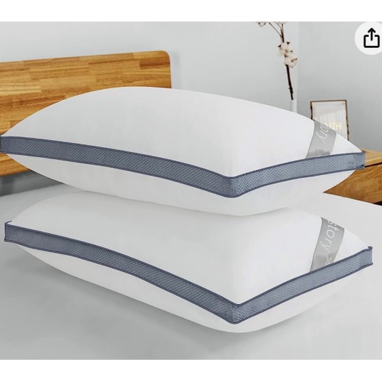 Wellbeing Copper Pillow Infused Sleep Enhancing Bed Support Healing
