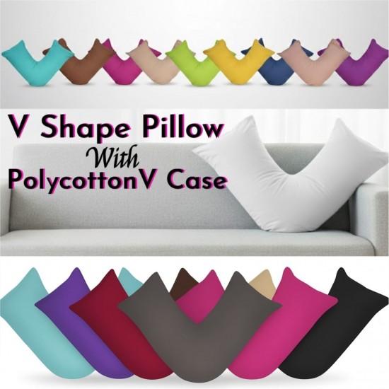 Hotel Quality Stripe Pillows Luxury Soft Hollowfibre Filled 2/4/6 Pack
