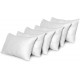 Hotel Quality Stripe Pillows Luxury Soft Hollowfibre Filled 2/4/6 Pack