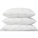 LUXURY PAIR OF BAMBOO ANTI-BACTERIAL ANTI-ALLERGY NECK BACK SUPPORT BED PILLOWS