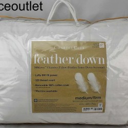 PREMIUM DOWN PILLOW STANDARD COTTON DUCK MEDIUM