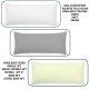 LONG BOLSTER PILLOW CASES PREGNANCY MATERNITY ORTHOPAEDIC SUPPORT PILLOW COVER