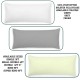 Bolster Pillowcase Orthopaedic Polycotton Nursing Pregnancy Long Pillow Cover