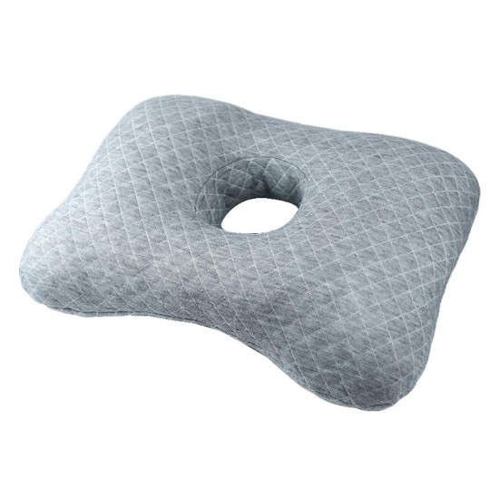Ear Hole Pillow Relieves Ear Infections for Side Sleeping with 2 Pillowcases