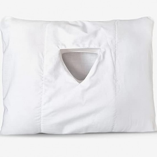 Ear Hole Pillow Relieves Ear Infections for Side Sleeping with 2 Pillowcases