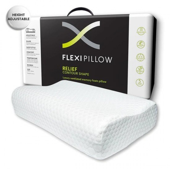Dual Contour Memory Foam Pillow