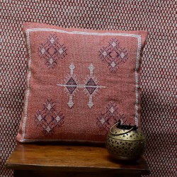 Colorful Plain Dyed Cushion Cover 100% Cotton Home Sofa Décor Size 16