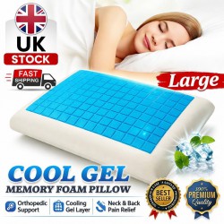 Lumbar Support Pillow Memory Foam Sleeping Bed Back Waist Pain Relief Cushion Gr