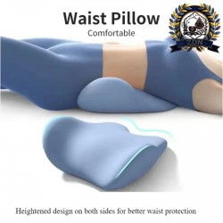 Lumbar Support Cushion Sleep Lumbar Pillow Ergonomic Soft Comfortable Memory
