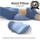 Lumbar Support Cushion Sleep Lumbar Pillow Ergonomic Soft Comfortable Memory