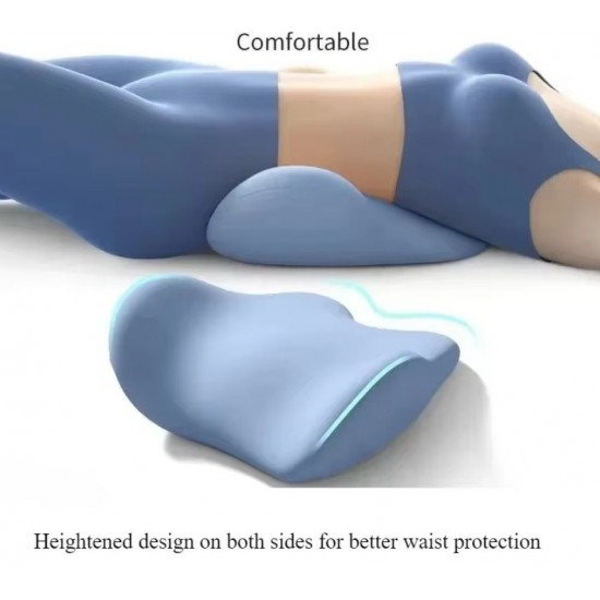 Lumbar Support Cushion Sleep Lumbar Pillow Ergonomic Soft Comfortable Memory