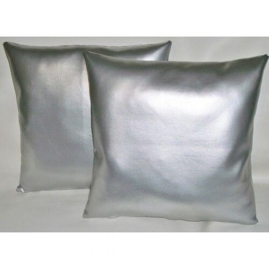 Leather Pillow Cover Throw Cushion Case Covers Hair Decorative Genuine Hide 38