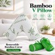 V Pillows Bamboo Memory Foam Orthopaedic Pregnancy Neck Back Support Body Pillow