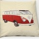 Handmade Accent Pillows Set Red Hibiscus Embroidery Crochet Lace