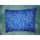 Handmade Accent Pillows Set Red Hibiscus Embroidery Crochet Lace