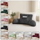 Reading Pillow Lumbar Support Cushion Rest Bed Cushion W/Side Pocket Soft