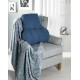 Reading Pillow Lumbar Support Cushion Rest Bed Cushion W/Side Pocket Soft