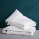 Home 1Pcs 48 * 74cm Natural Silk Filled Fiber Pillow 150g Natural Silk Quilted