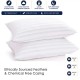 Duck Feather Pillows Pair Extra Filled Hypoallergenic Hotel Quality Pillow Packs