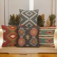 Green Embroidered Christmas Cushion Cover Xmas Pillow Cases Sofa Home Decor NEW