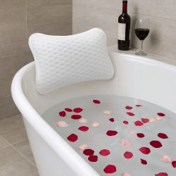 Bath Pillow Luxury Waterproof Non Slip Bathtub Headrest Cushion Neck Support Spa